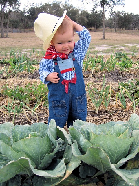 jeune enfant agriculteur relève familiale
